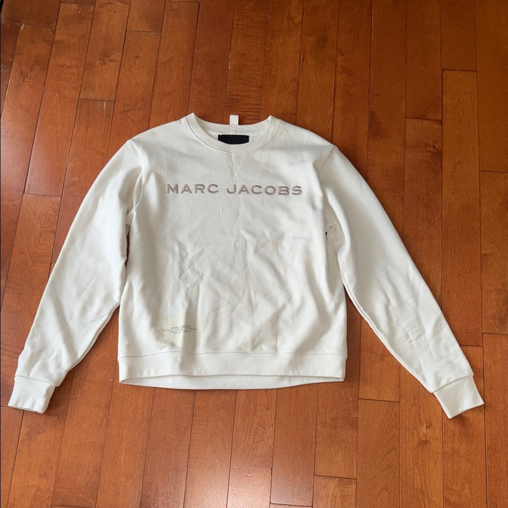 Marc Jacobs Off-White Crewneck Sweater for Men